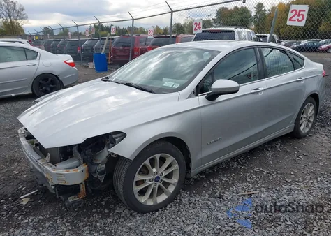 2019 Ford Fusion Hybrid Se из США, поврежденный, VIN 3FA6P0LU0KR140112